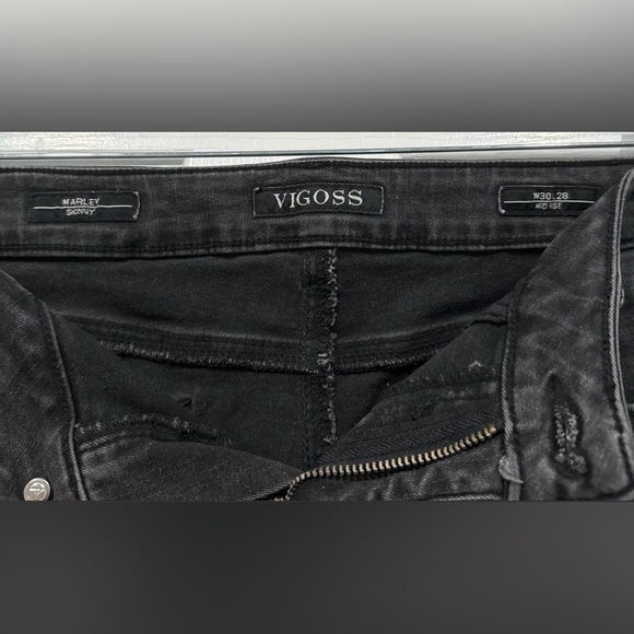 Vigoss Women's Black High-Rise Skinny Jeans - Picture 3 of 3